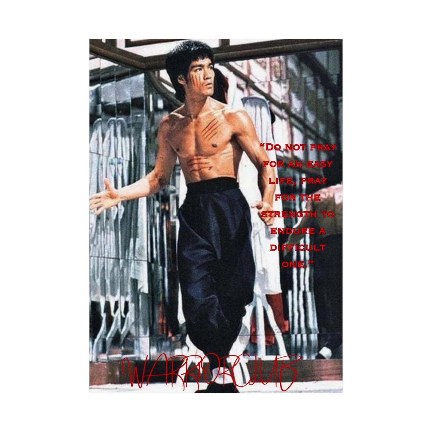 Bruce Lee “Endure” poster